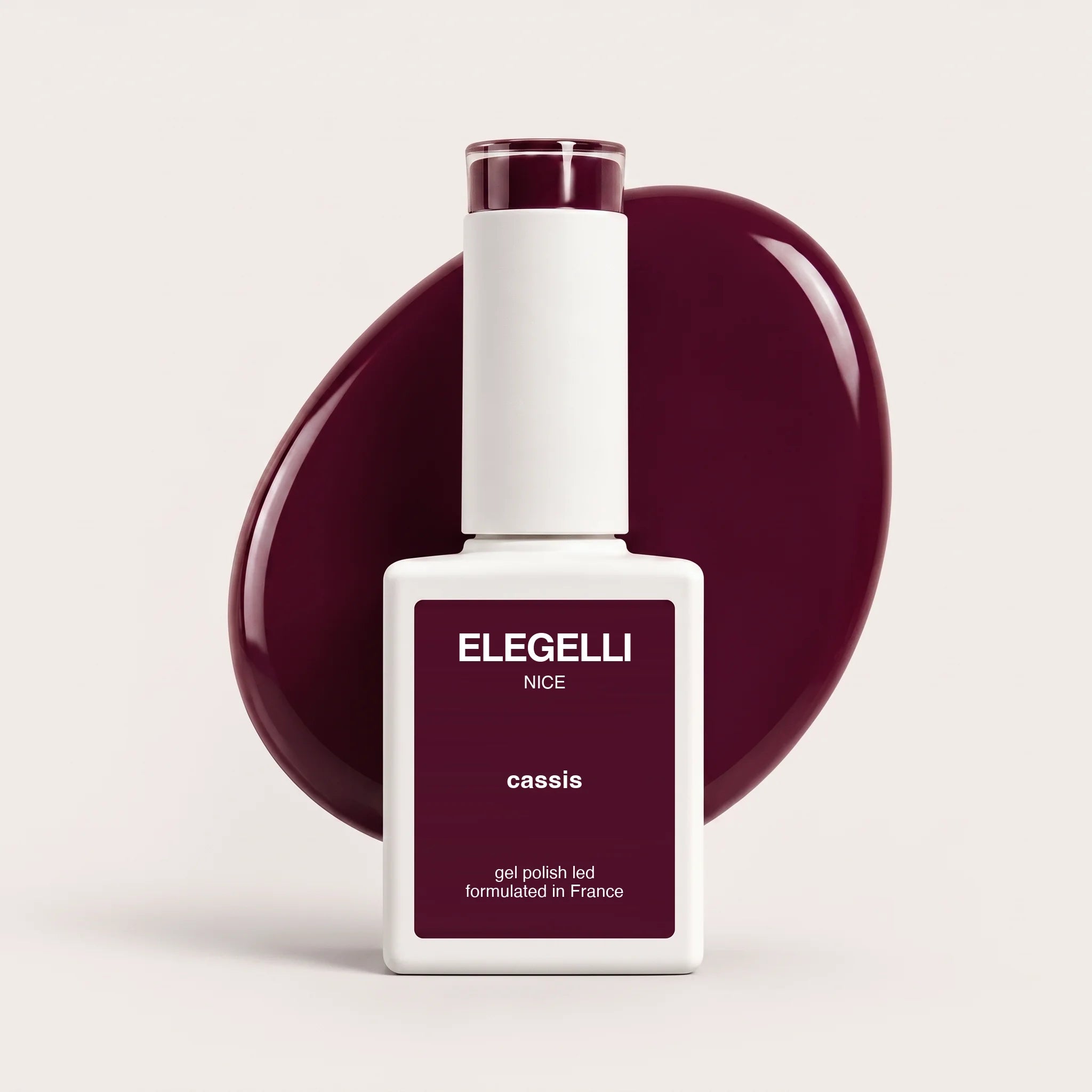 Elegelli gel polish 120 cassis - blackcurrant