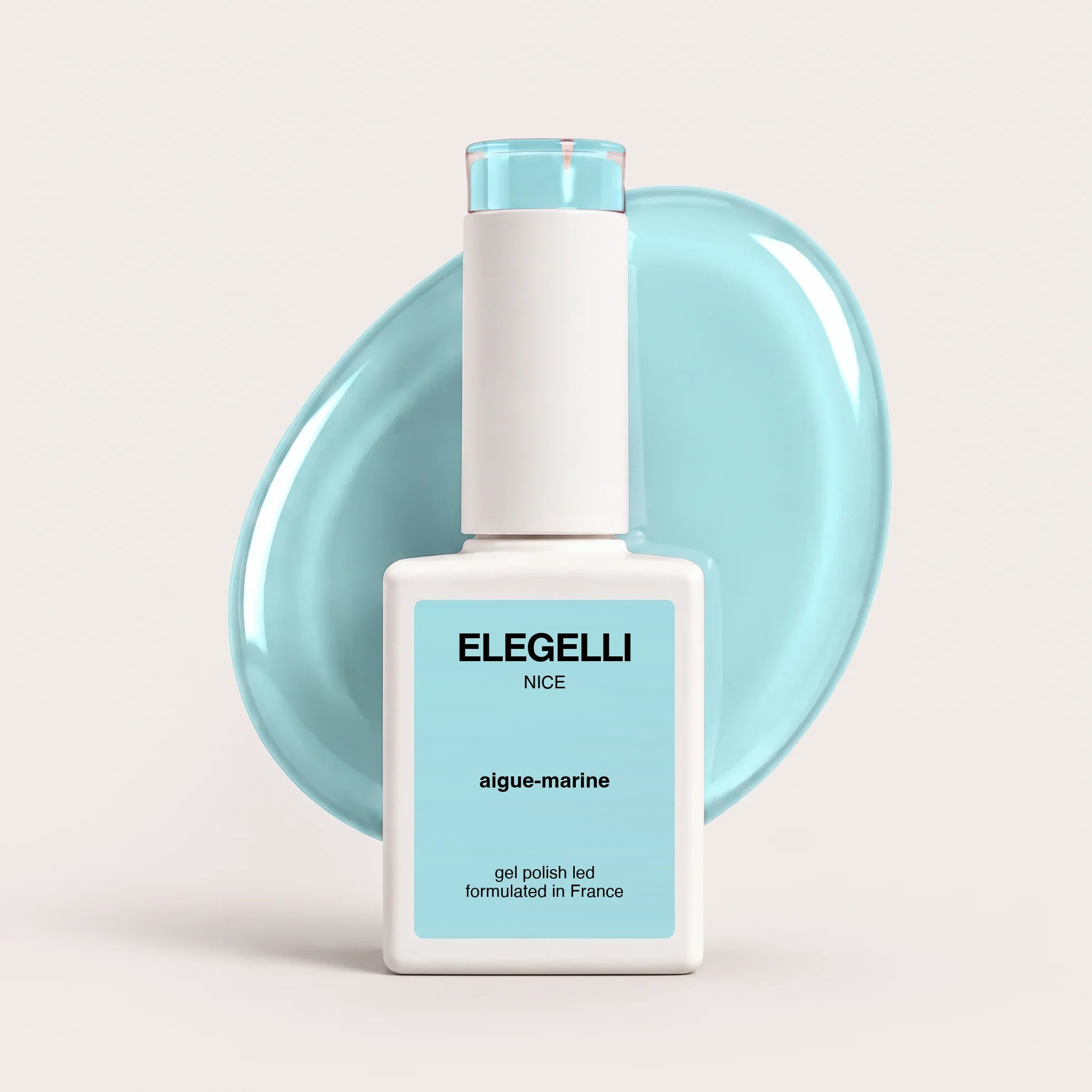 Elegelli gel polish 130 aigue-marine - aquamarine