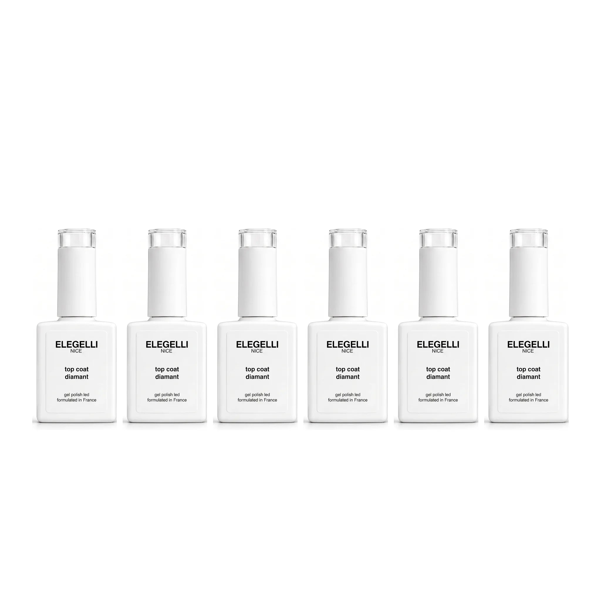 Набір Diamond Top Coat, 6 флаконів