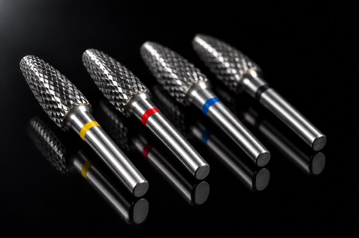 Nail Drill Bits Guide: Shapes, Grits and Which Bit to Use for What