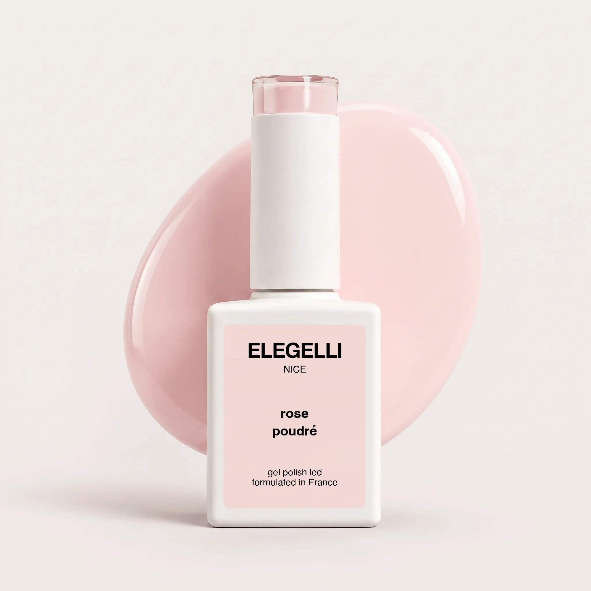 Elegelli gel polish 005 rose poudré - powder pink
