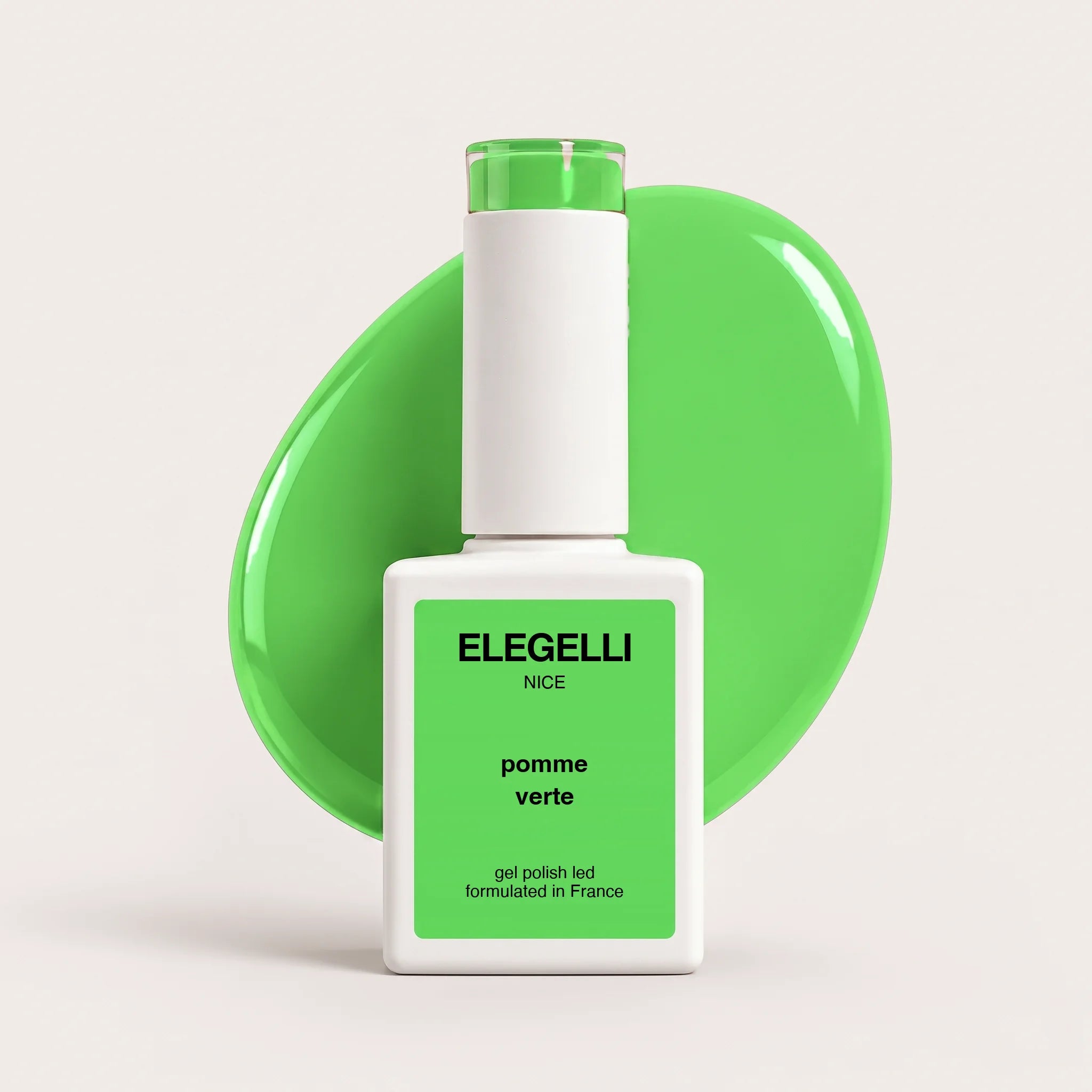 Elegelli gel polish 048 pomme verte - green apple