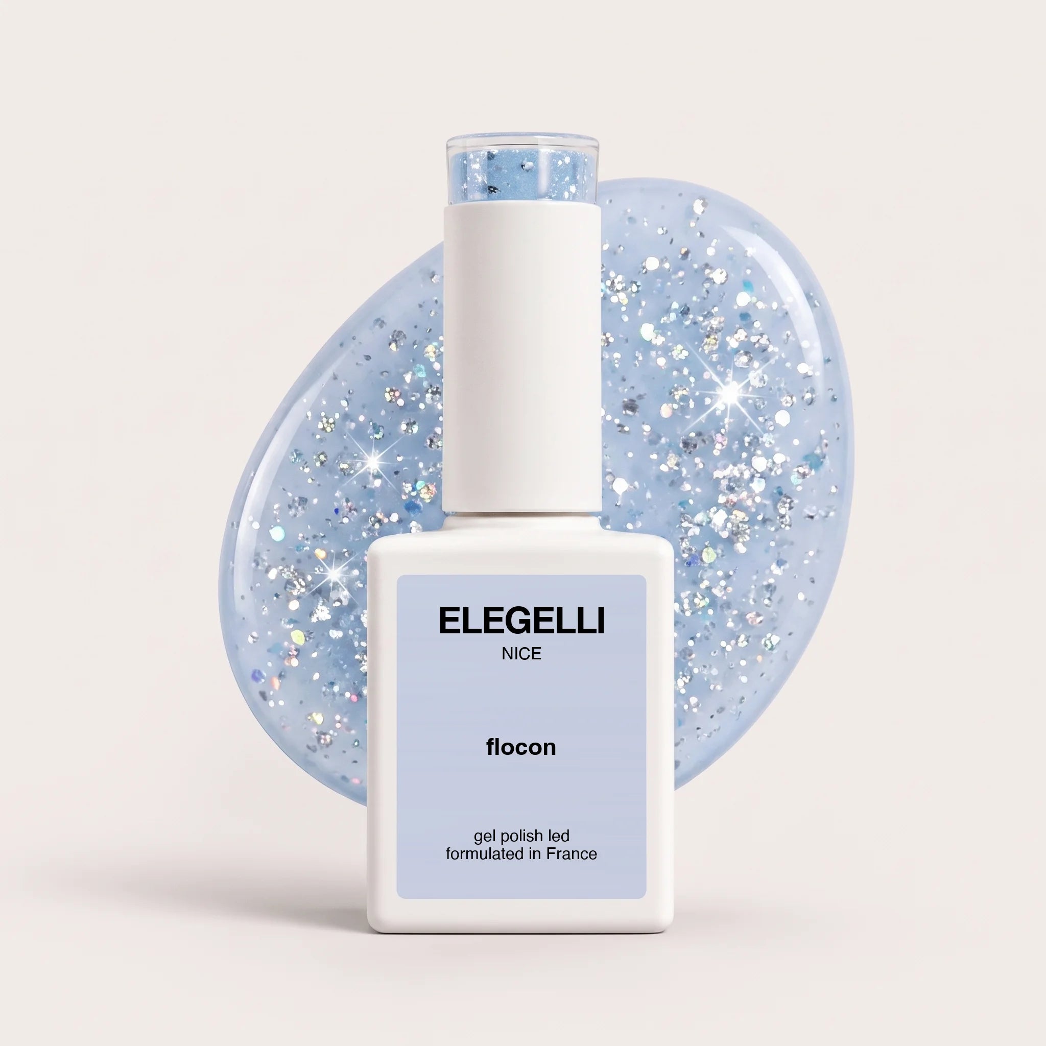 Elegelli gel polish 055 flocon - snowflake