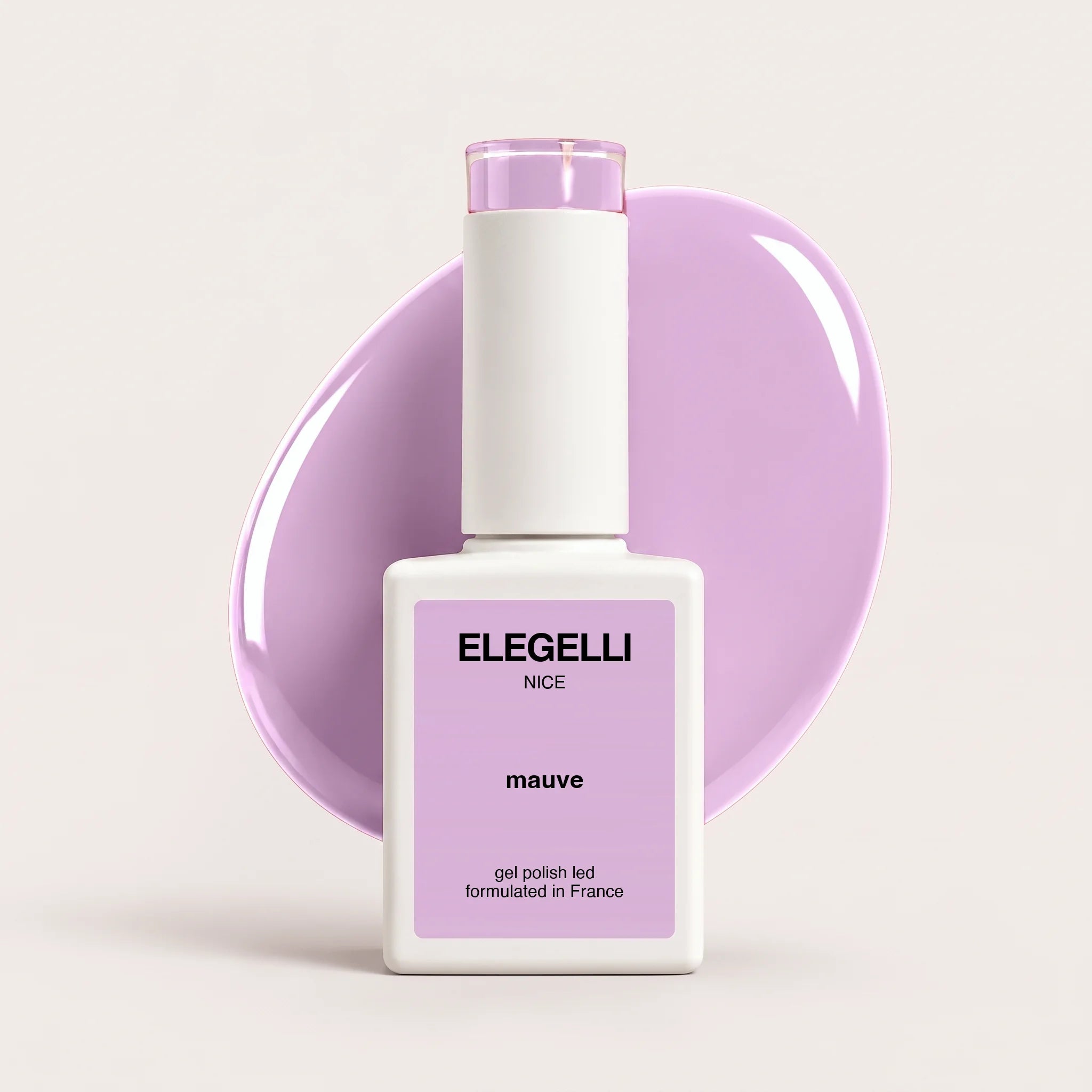Elegelli gel polish 104 mauve - mauve
