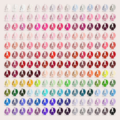 180 Gel Colors Complete Bundle Set