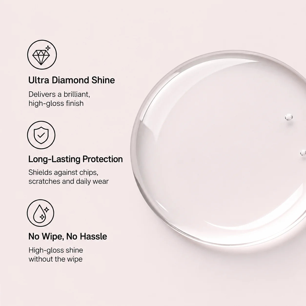 Milky white finish kit