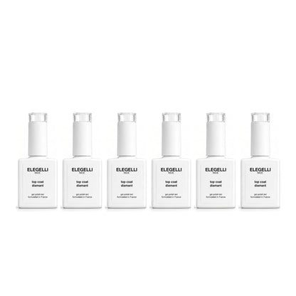 Набір Diamond Top Coat, 6 флаконів