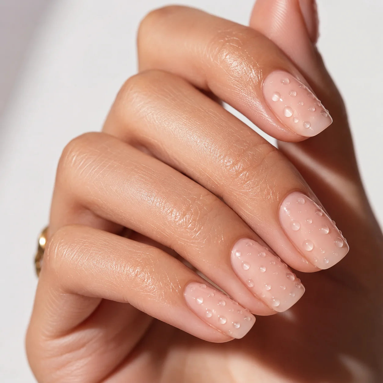 water drop top coat